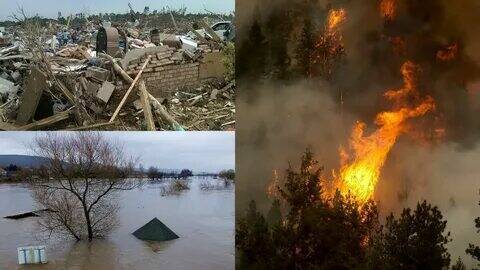 Природные катаклизмы в России.