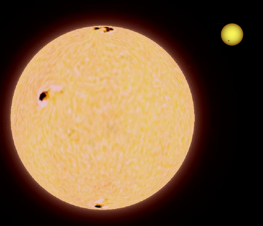 Гигантские звезды нашей галактики