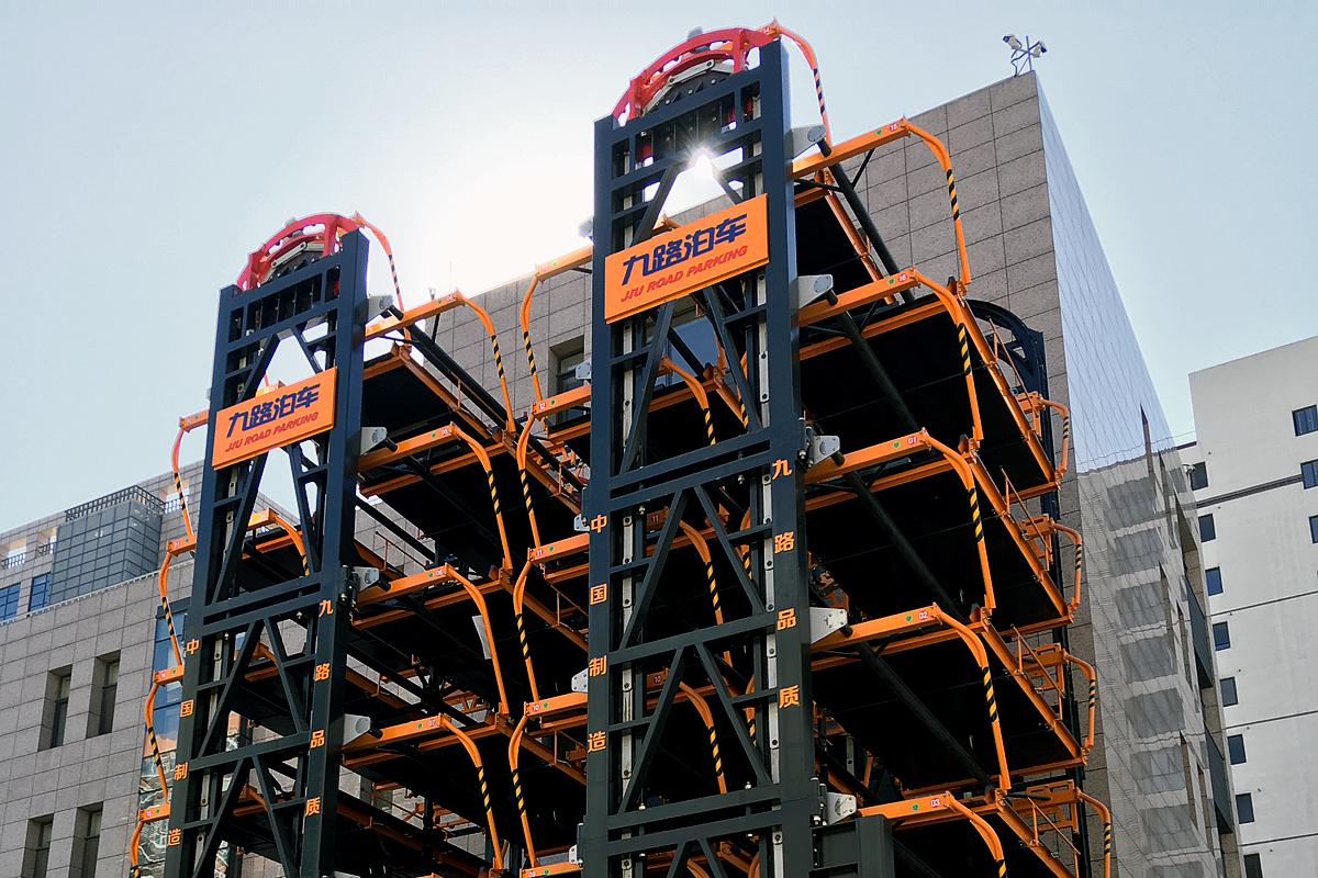 Технологии. Парковки в Китае