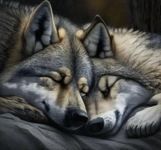 Кто вожак в стае и две мои истории о встрече с волком