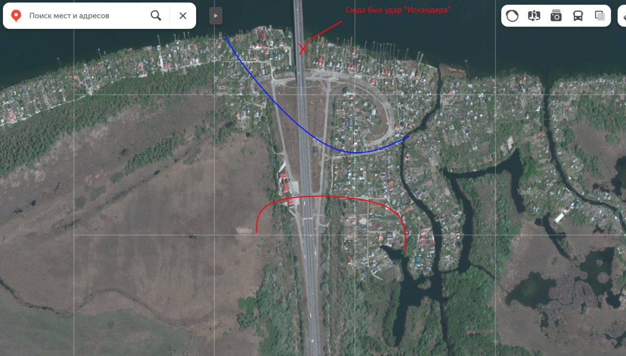 Антоновский мост - обстановка на утро 02.07.23
