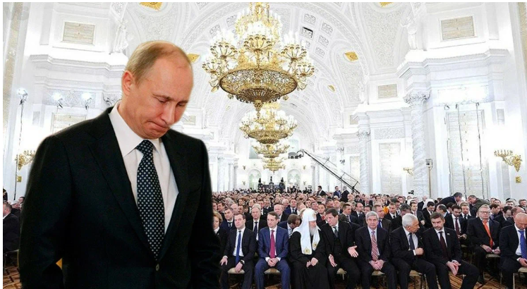 Необходимо задержать несколько сотен чиновников: - у Путина осталось всего два варианта как избавить Россию от правящей элиты.