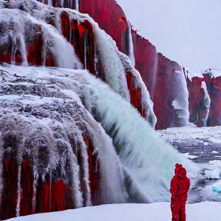 Кровавые водопады внезапно появились на континенте Антарктида. Вызвали переполох. Неужели - признаки апокалипсиса. Ученые пытаются разобраться.