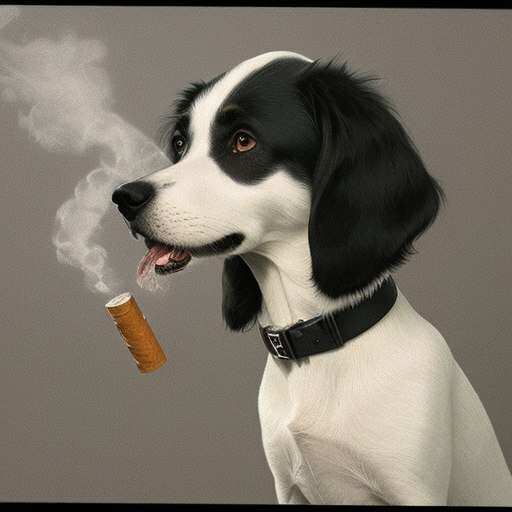 Познакомьтесь с милым псом, который бросил курить! 🐾