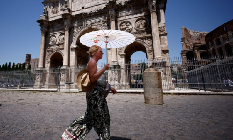 Тепловая волна: изменение климата посылает термометр на 7 градусов выше нормы