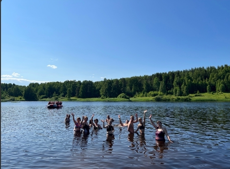 Свежие впечатления о туре в Карелию. Часть 2-я: шлёпок и весло, Рускеальские водопады