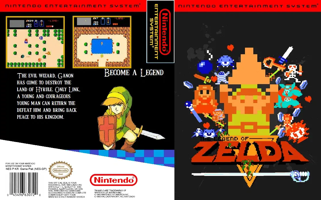 THE LEGEND OF ZELDA с чего все началось
