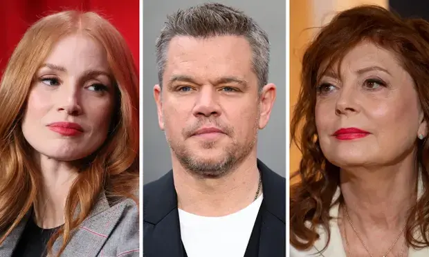 ‘Мы не отступим’: голливудские звезды на забастовке актеров