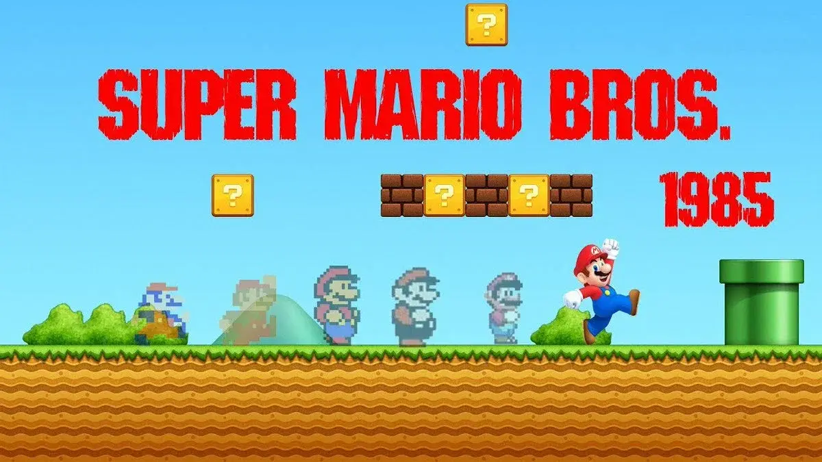 SUPER MARIO BROS. с чего все начиналось.