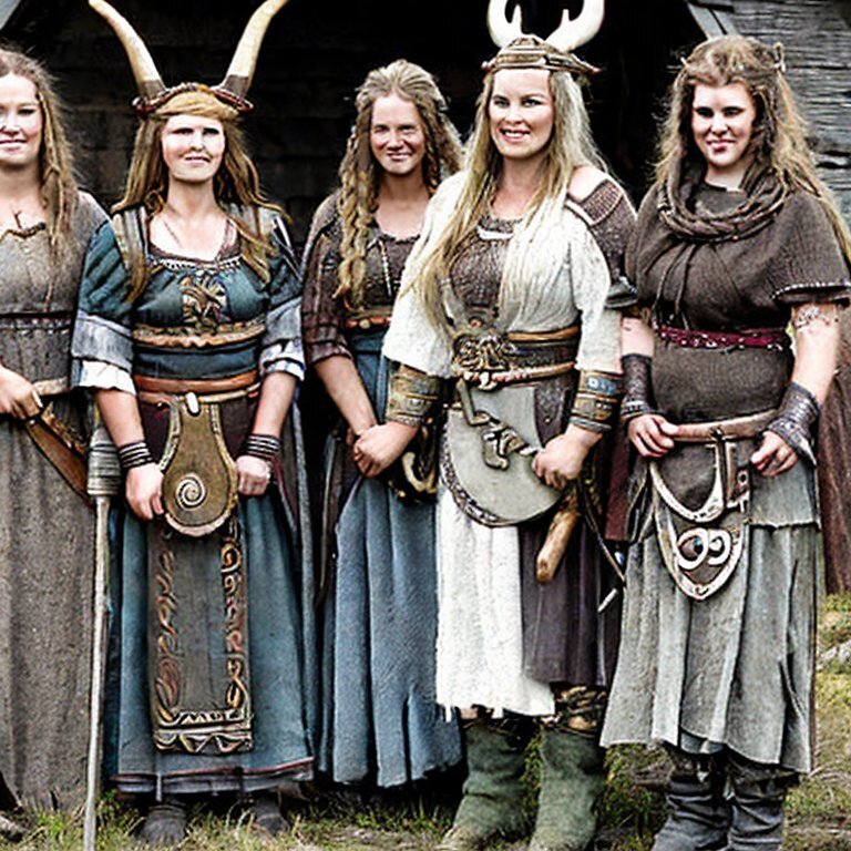 Наложницы викингов: Отношение к ним законных жен. Как все было на самом деле. Пикантные подробности.