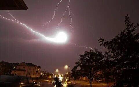 Шаровая молния – загадочное явление природы.