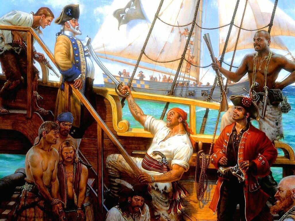 Морская романтика приключений и поиска сокровищ и про пиратов-легенд