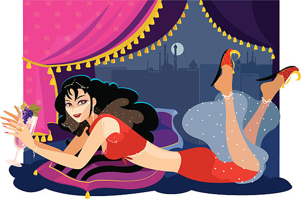 Тяжелая жизнь в гареме.