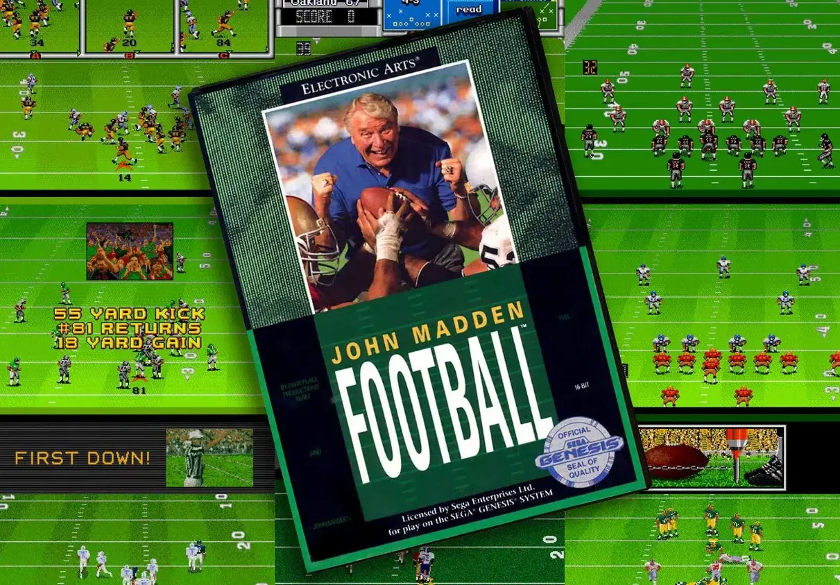 John Madden Football на sega mega drive
