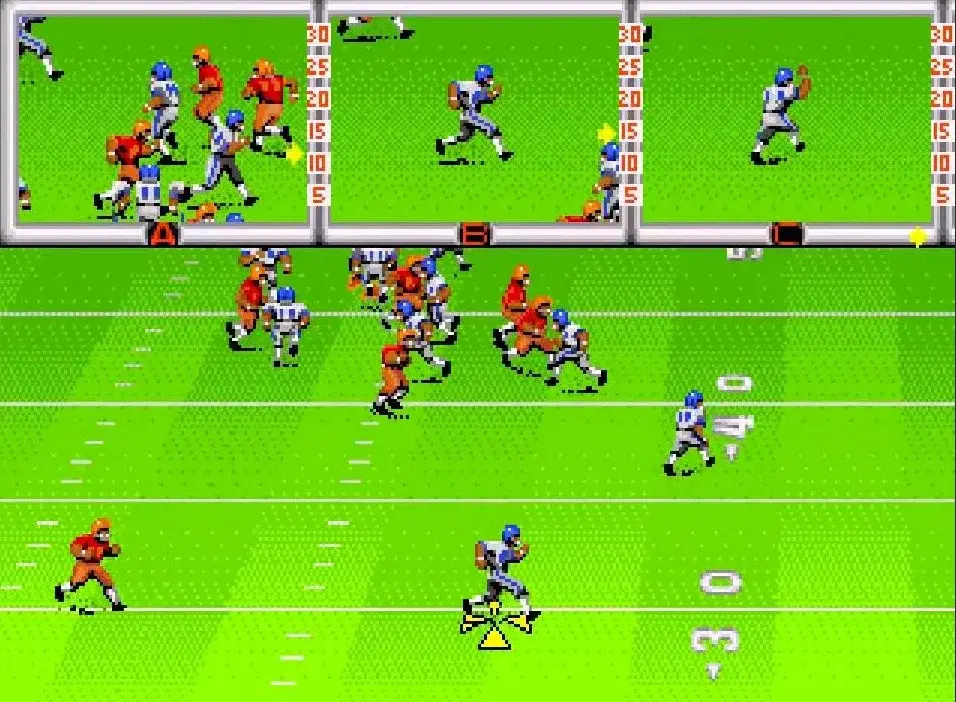John Madden Football на sega mega drive