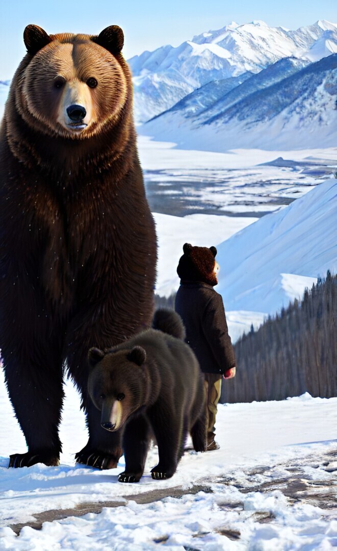 Что делать если встретился в тайге с медведем?