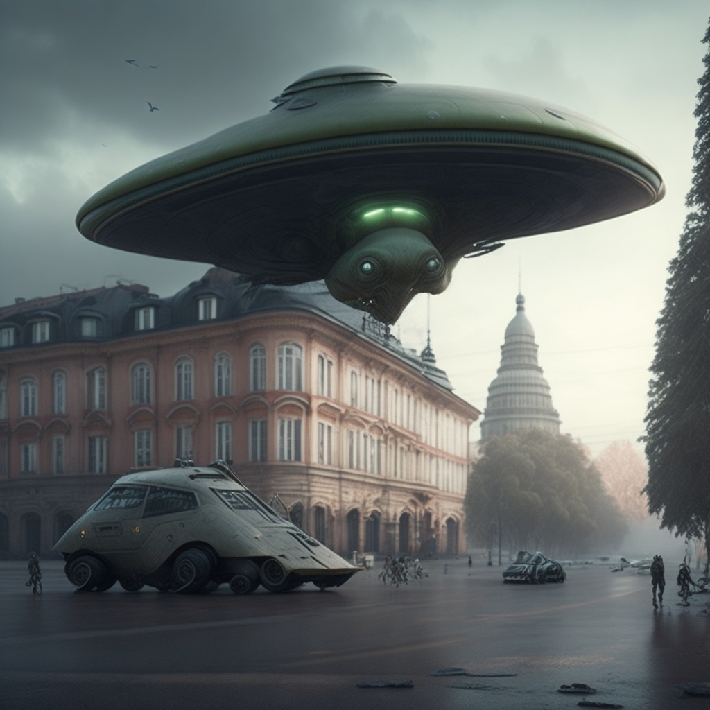 Вторжение инопланетных существ на планету Земля