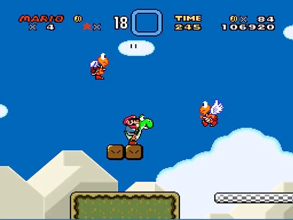 Super Mario World одна из лучших игр про усатого водопроводчика Марио