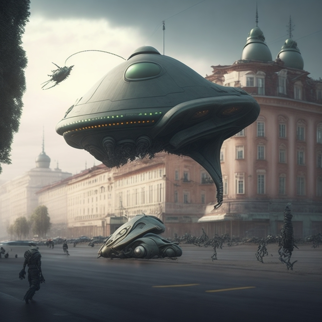 Вторжение инопланетных существ на планету Земля