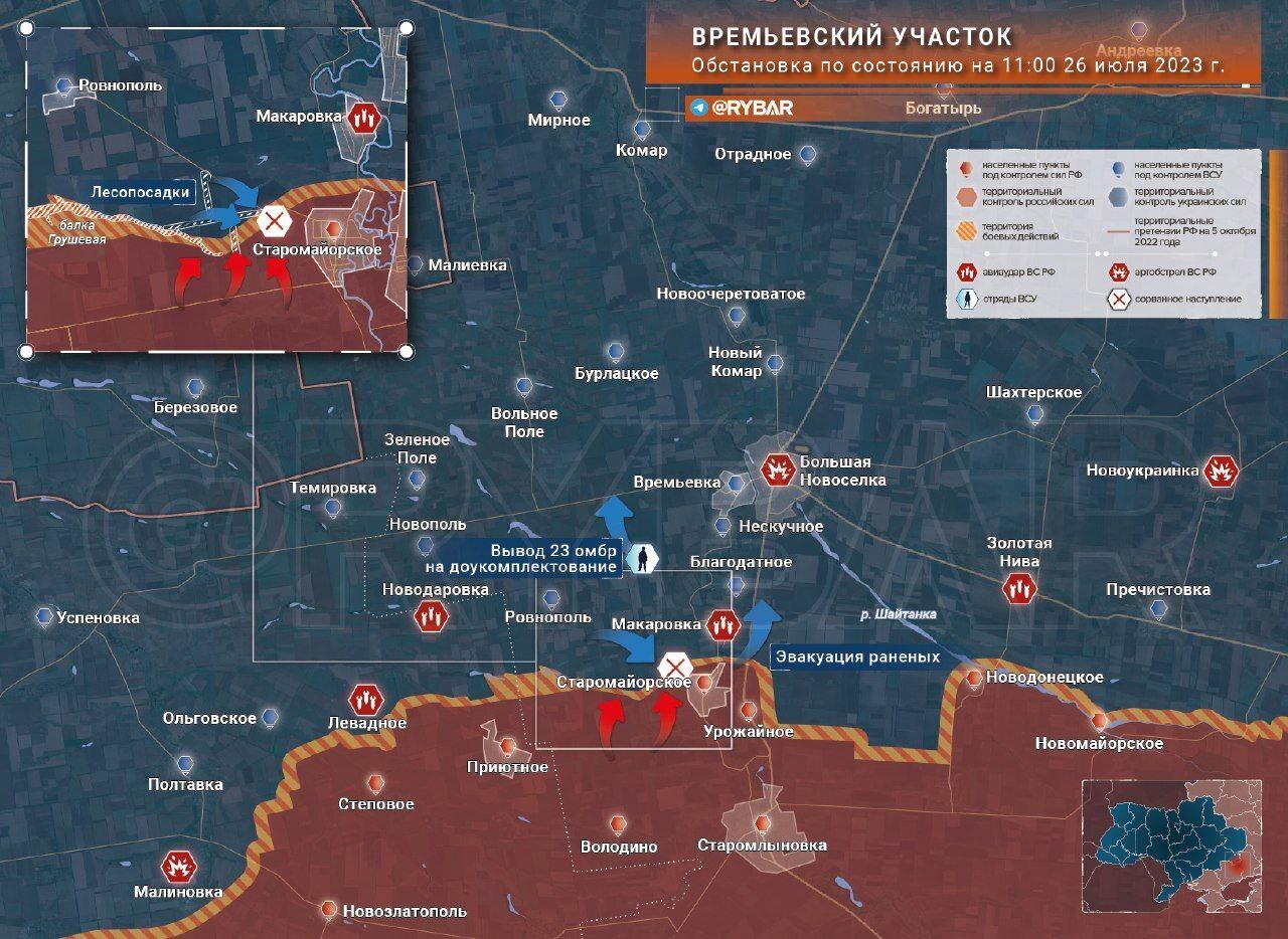 Когда ВСУ прекратят свое контрнаступление и закончатся ли у тех резервы?