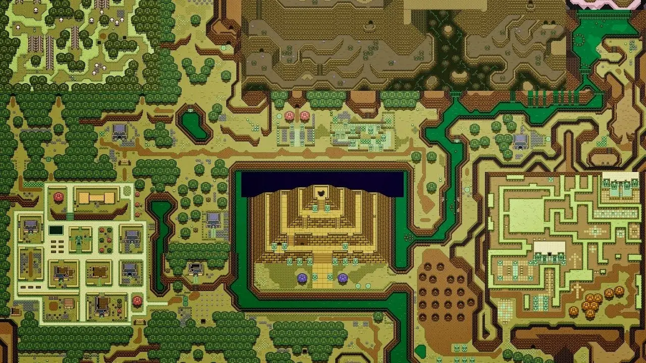 The Legend Of Zelda: A Link to the Past одна из наиболее сильных и впечатляющих игр.