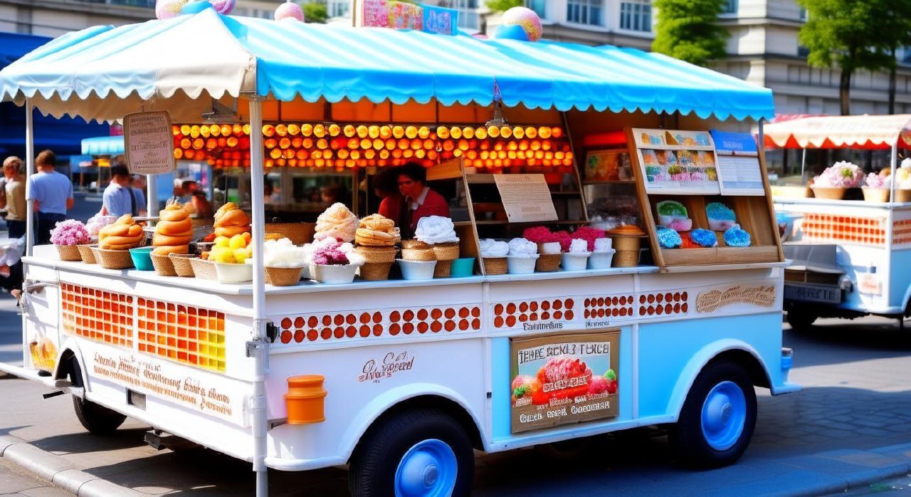 Мобильная Торговля Мороженым: Насладитесь Прохладным Успехом на Колесах!