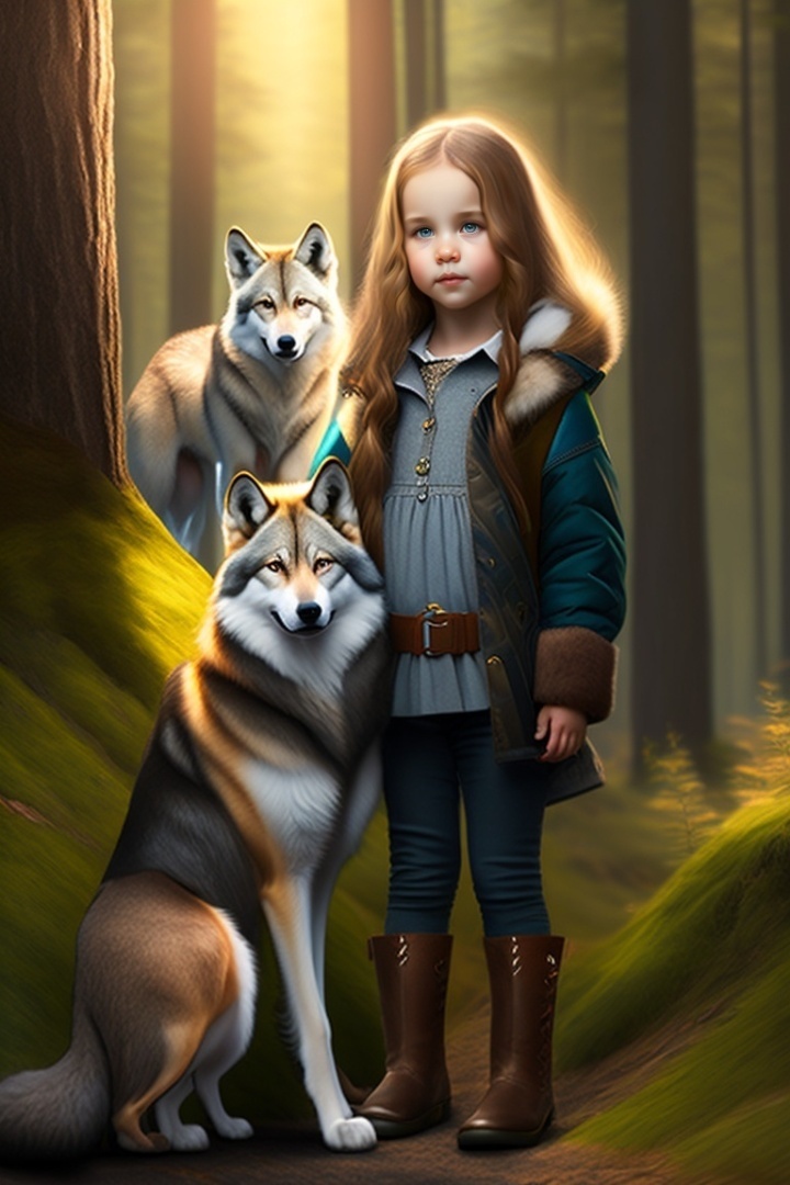 Потерявшаяся девочка: ведомая волчьим состраданием.