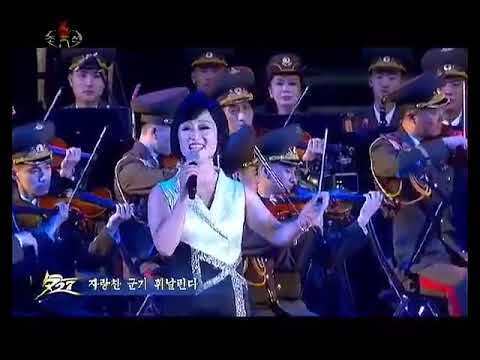 Прекрасное исполнение корейской певицы на русском языке,попурри песен Шамана,Газманова,Окуджавы на концерте в честь визита Шойгу в КНДР.