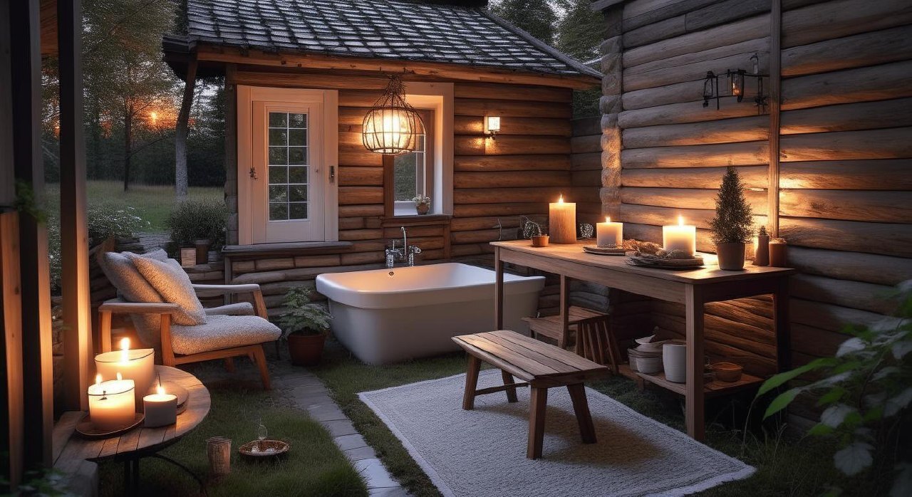 Искусство дизайна и создания уютной маленькой бани