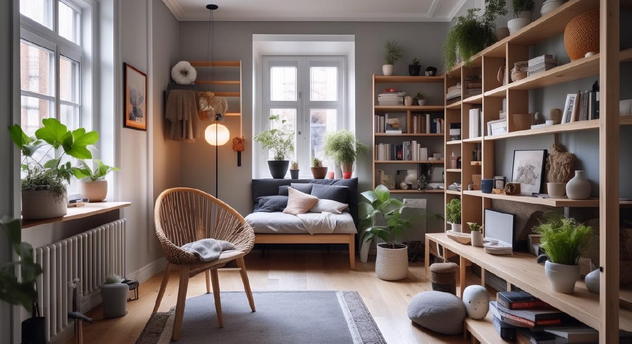 Размер не имеет значения: Как создать уютный и функциональный дизайн в маленькой студии