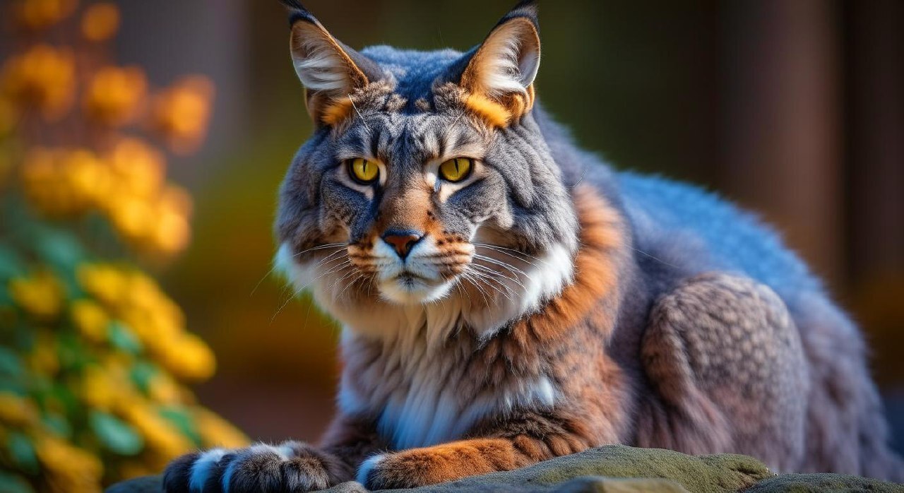 "Бремя лесного мастера: волшебство и мощь Канадской рыси"