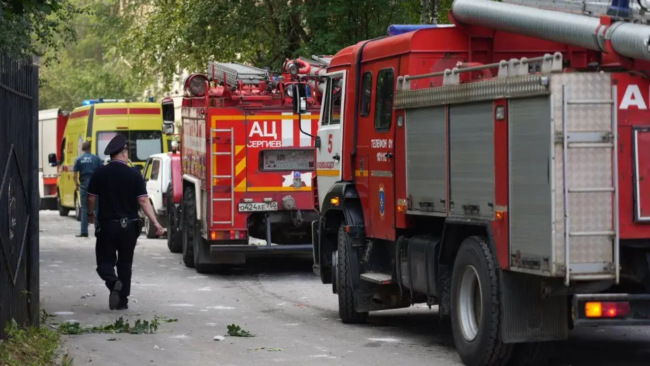 Экстренные службы устанавливают причину взрыва на Сергиево-Посадском заводе