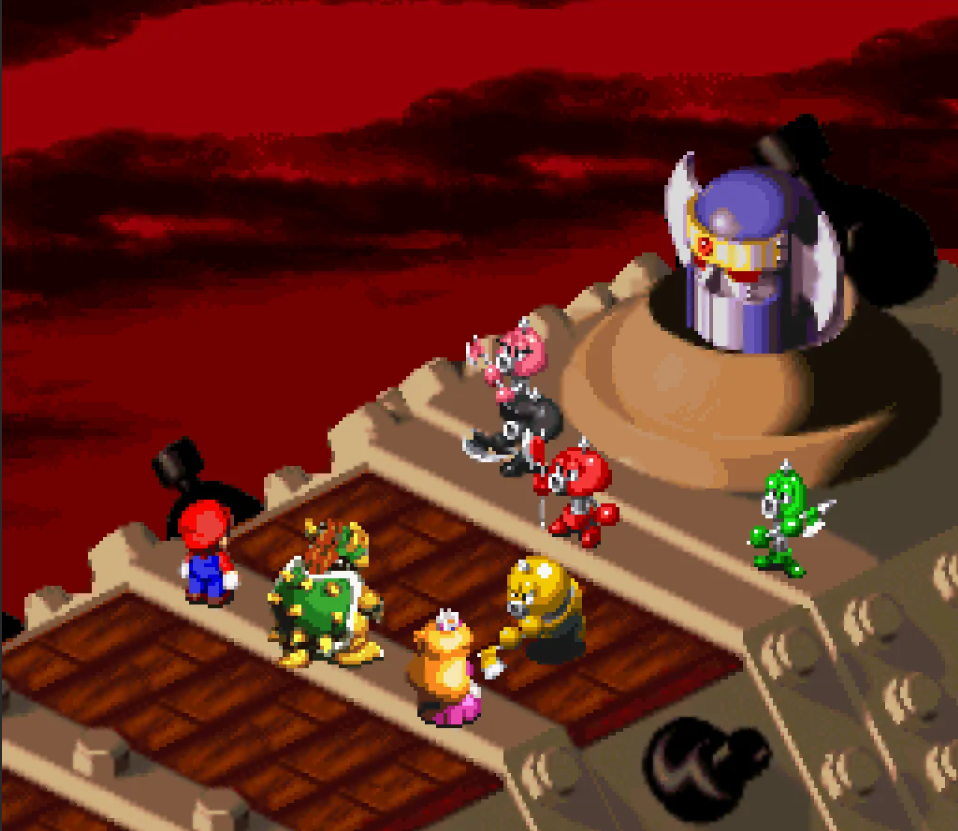 Великолепная пошаговая Super Mario RPG