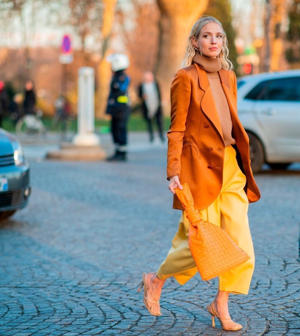 Мода Осень 2023. Оранжевая осень!