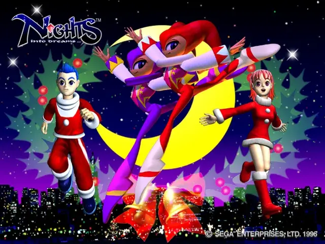 Дальний родственник Соника, игра Nights into Dreams