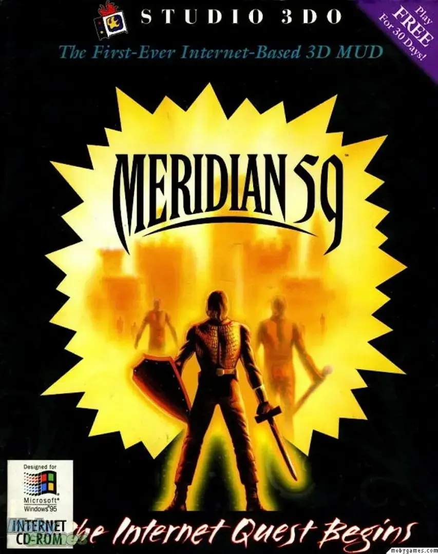 Официально первая MMORPG Meredian 59