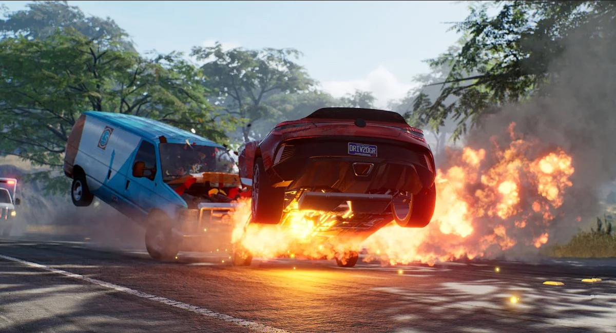 В игре-гоночной аркаде под названием "Wreckreation" вас ожидает увлекательная песочница, раскинутая на площади впечатляющих 400 квадратных километров