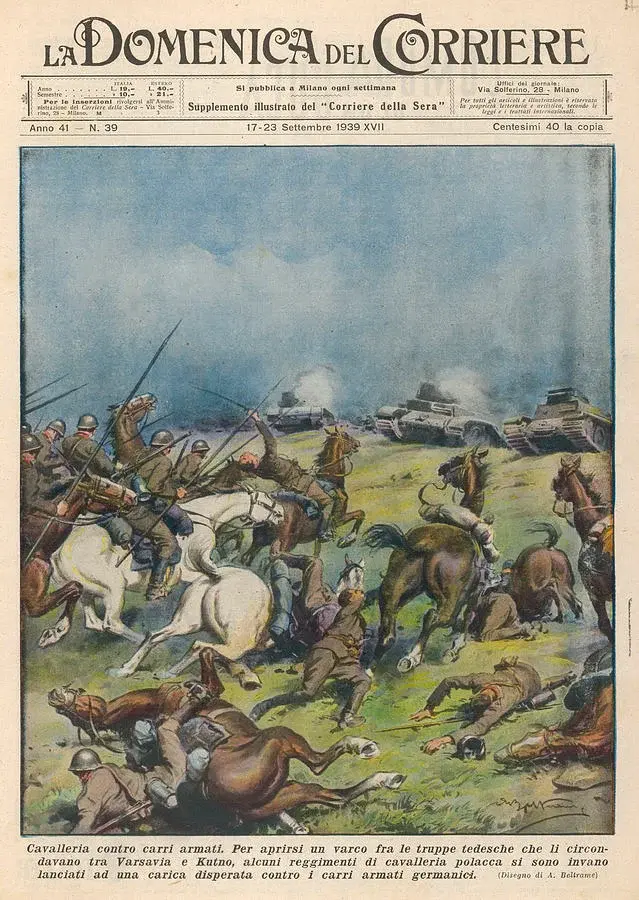Польская кавалерия против танков - как началась Вторая Мировая Война