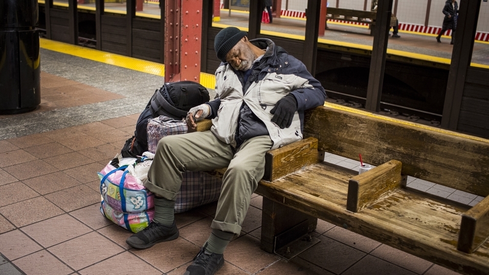Количество бездомных в США достигло 577 тысяч человек