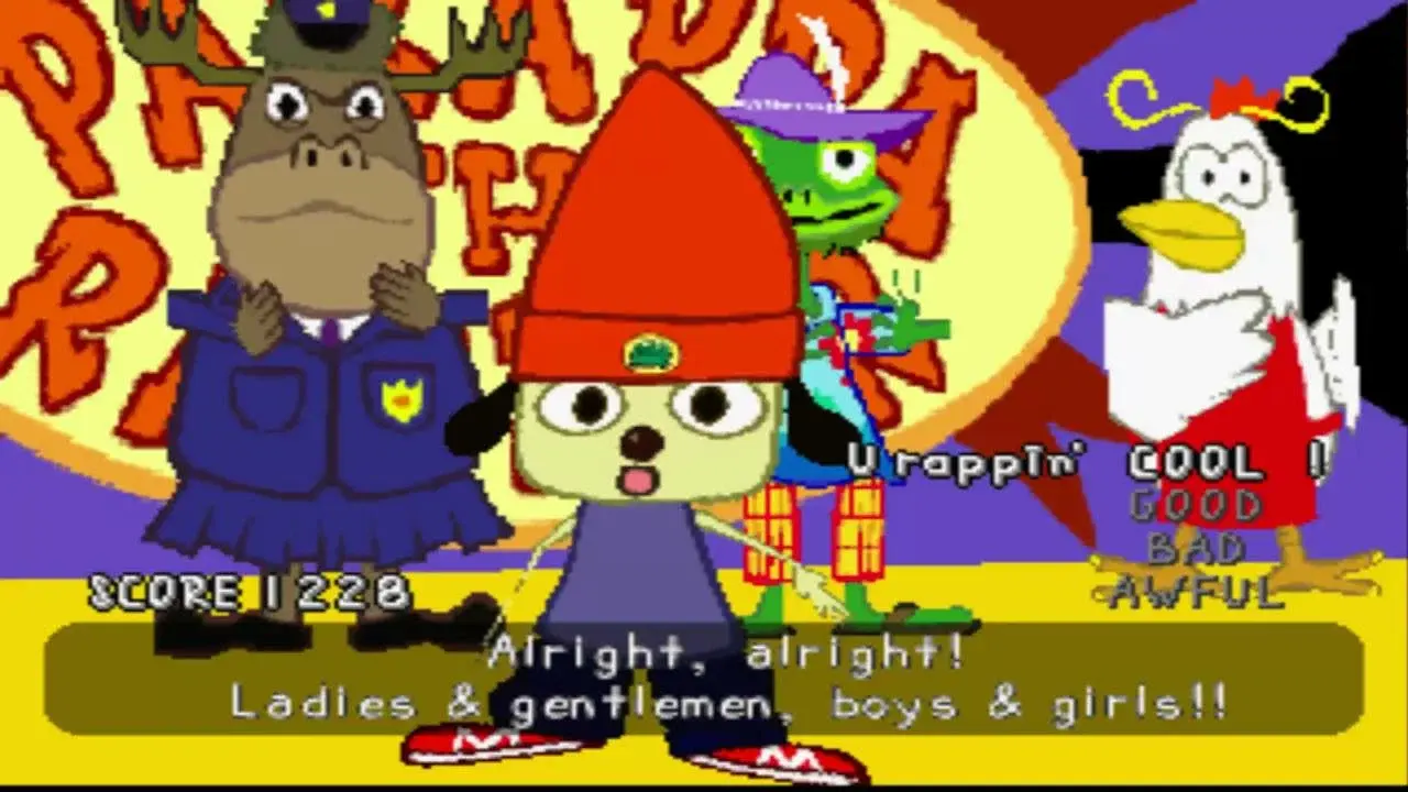 PaRappa the Rapper - уникальная игра, в которой собака читает рэп. |  Андрей, 16 августа 2023