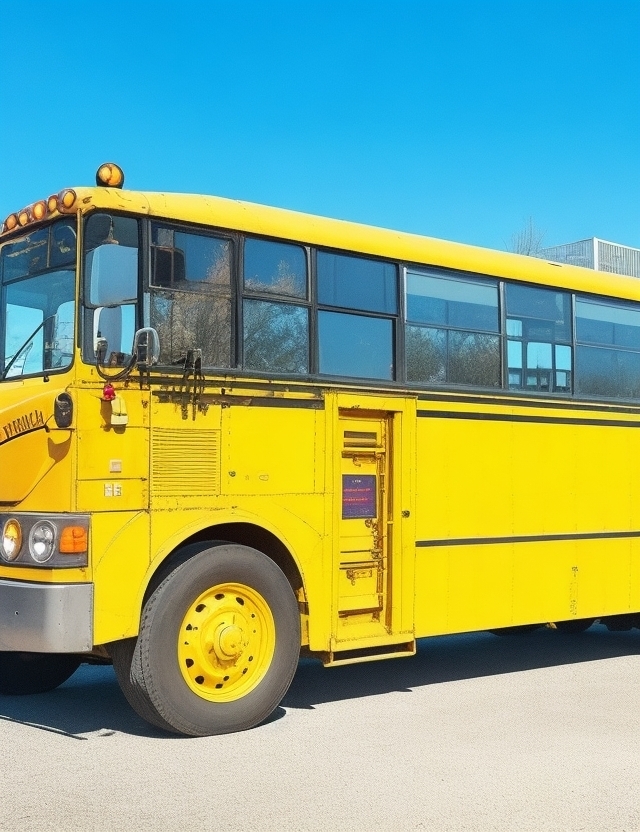 .. Школьный автобус ..