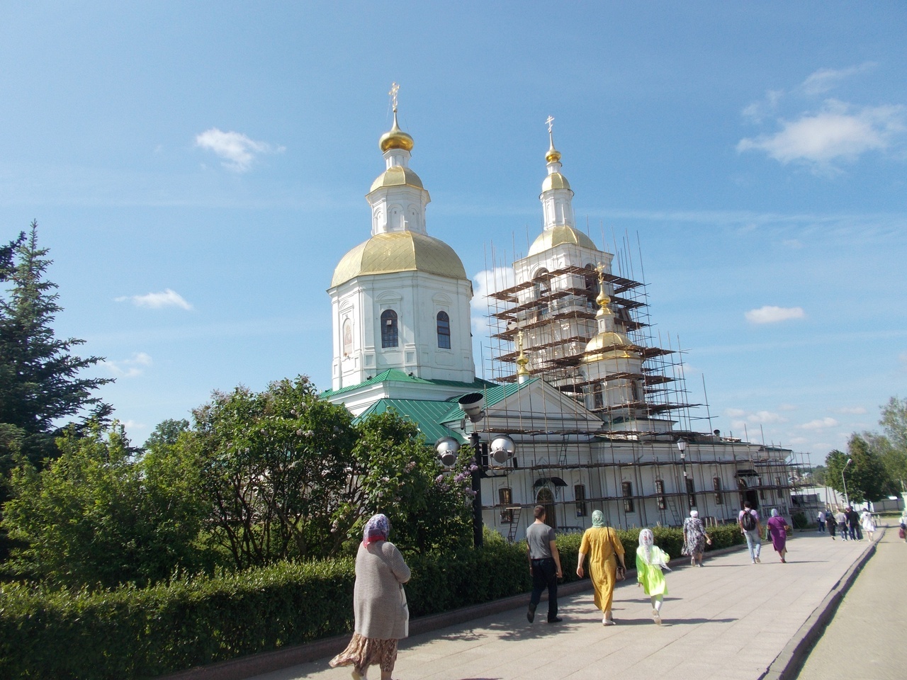 Дивеево постоянно благоустраивается!