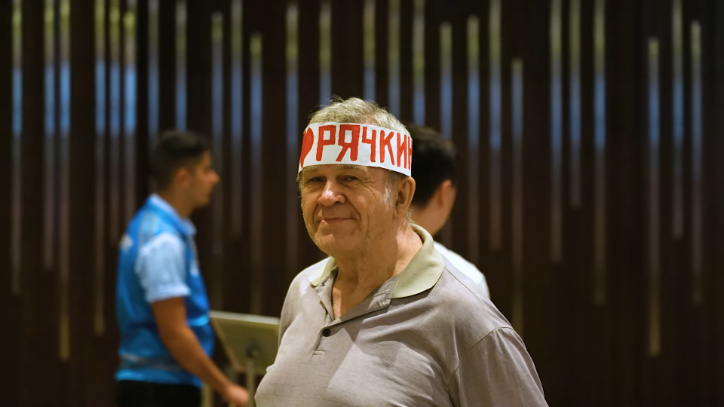 На Кубке мира в Баку перед женским финалом и мужским полуфиналом