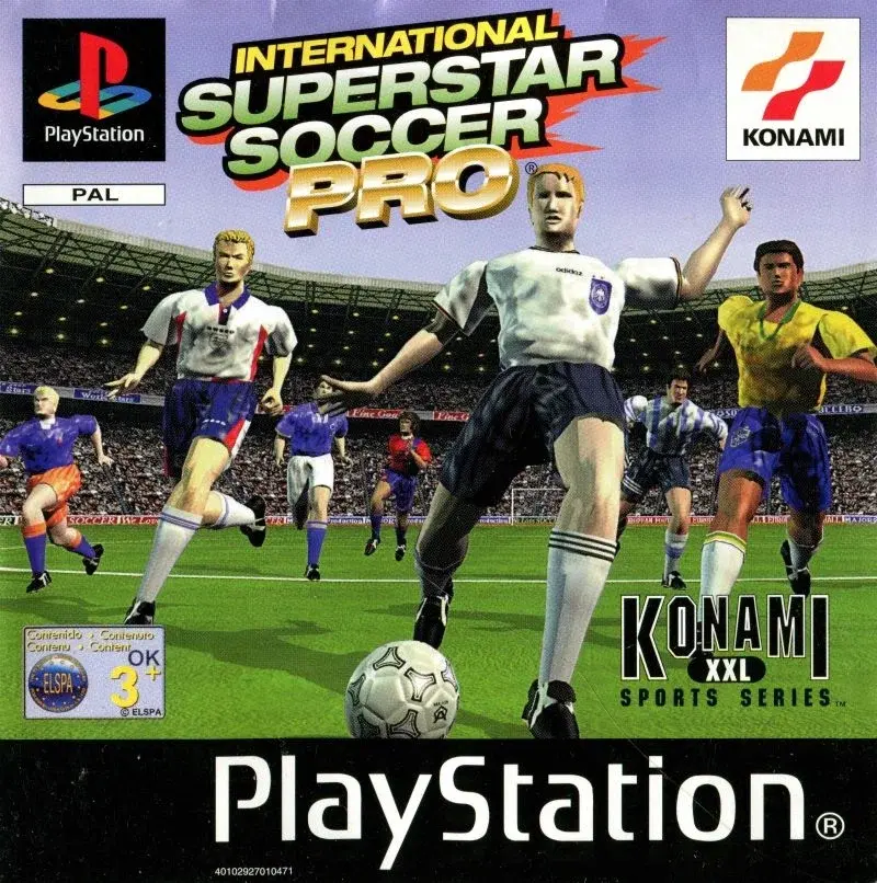 International Superstar Soccer Pro - первая игра серии вышедшая на Западе для Playstation 1