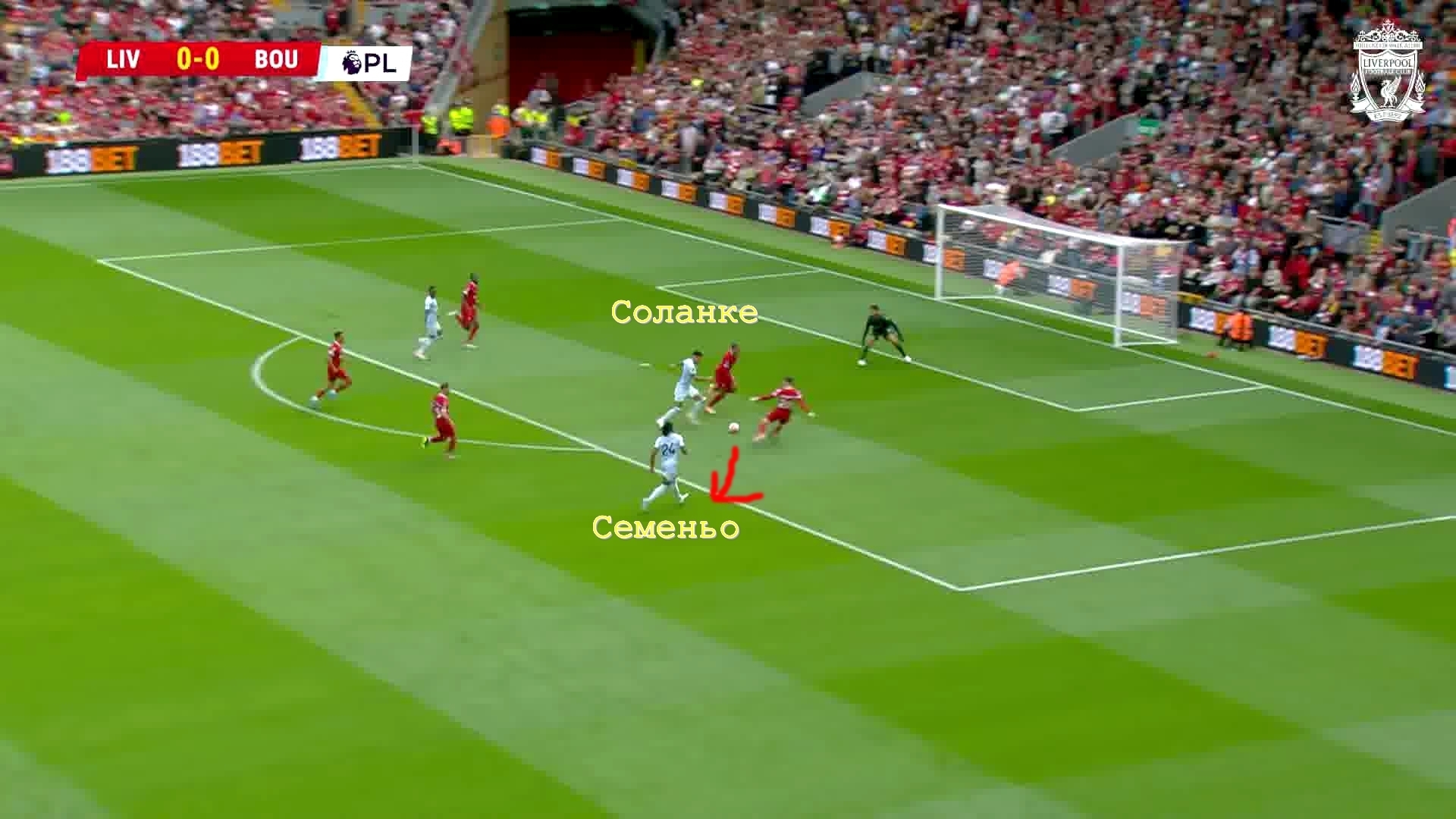 Ливерпуль пропустил первым, но не дал сотворить сенсацию, даже в меньшинстве