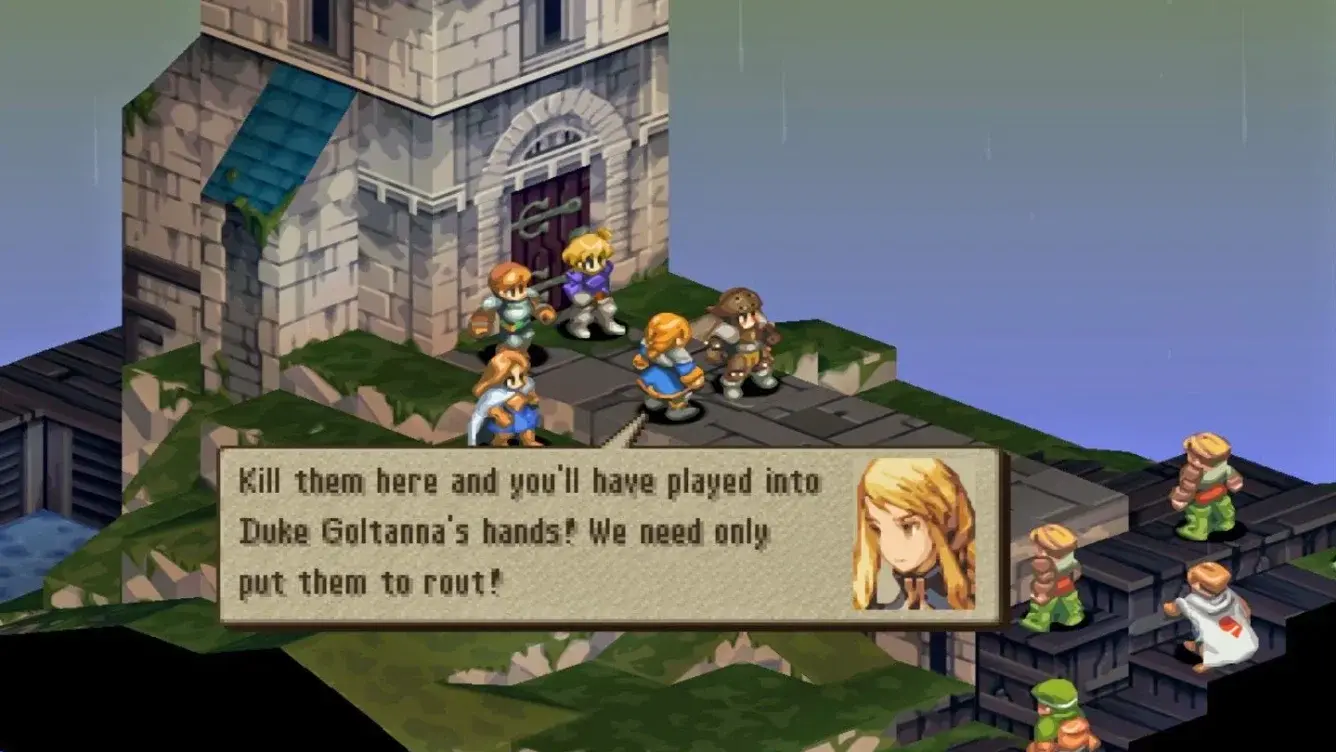 Головокружительные битвы в игре Final Fantasy Tactics