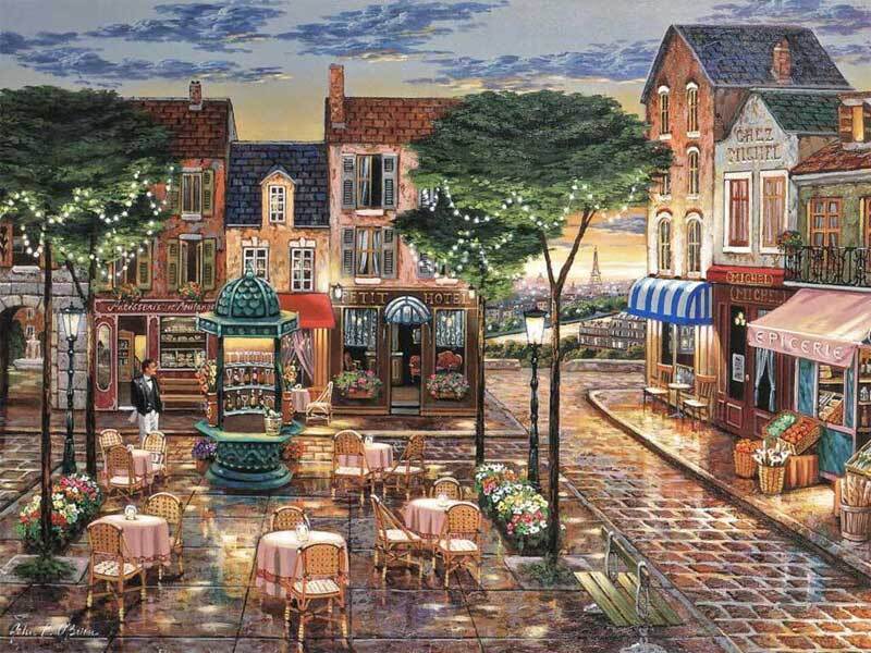 Романтика в Париже