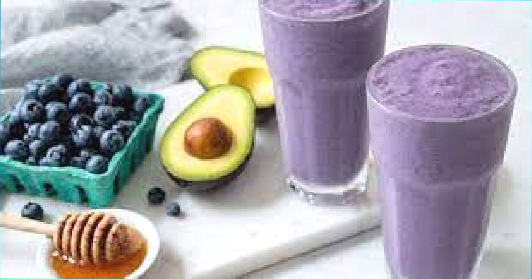 Магический смузи - Авокадо + Черника