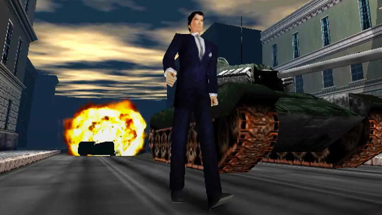 Бестселлер приставки Nintendo 64 GoldenEye 007