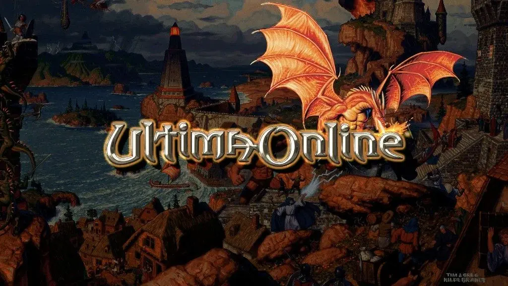 Ultima Online - игра которая стала источником популярности онлайновых ролевых игр.